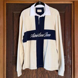 Aimé Leon Dore ALD Paneled Sail rugby shirt in pristine, small